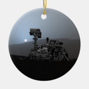 Décoration En Céramique Coucher de soleil sur Mars Curiosity