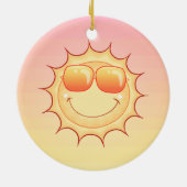 Décoration En Céramique Coucher du soleil (Dos)