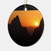 Décoration En Céramique Coucher du soleil à la fenêtre (Gauche)