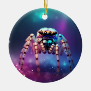Décoration En Céramique Couleurs vibrantes de l'araignée
