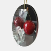 Décoration En Céramique Coupe de cerises (Gauche)