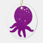 Décoration En Céramique Coupe violet octopus Ancien imprimé (Gauche)