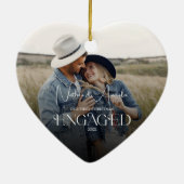 Décoration En Céramique Couple engagé photo moderne (Dos)