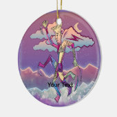 Décoration En Céramique Coureur de nuit (Gauche)