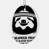 Décoration En Céramique Courez comme une paresse (Droite)