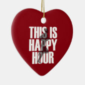 Décoration En Céramique Courir Est Une Bonne Heure (Droite)