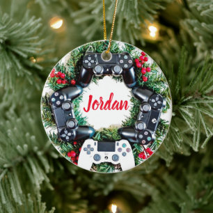 Décoration En Céramique Couronne de jeu personnalisée pour joueur