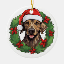Couronne de Noël de Plott Hound