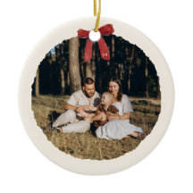 Couronne de Noël personnalisée à l'aquarelle