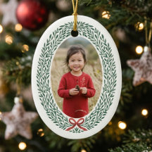 Couronne élégante avec noeud pour photo de Noël