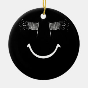 Décoration En Céramique Courses Smile Pour Les Parcours De Voiture De Cour