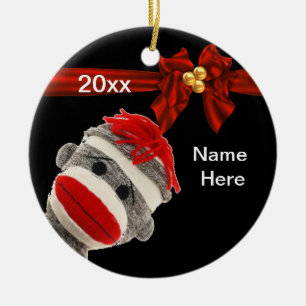 Décoration En Céramique COUTUME À LA MODE MIGNONNE d'ornement de SINGE de