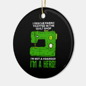 Décoration En Céramique Couture (Gauche)