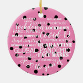 Décoration En Céramique covid19 (Dos)