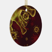 Décoration En Céramique Covid-19 (Droite)