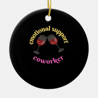 Décoration En Céramique Coworker d'aide émotionnelle - Classique précieux