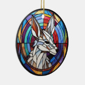 Décoration En Céramique Coyote en verre doux (Droite)