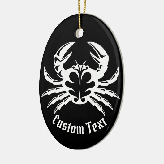 Décoration En Céramique Crabe blanc (Gauche)