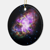 Décoration En Céramique Crabe Nebula Supernova Remnant Hubble Composite (Gauche)