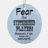 Décoration En Céramique Craignez le lecteur Synthétiseur (Gauche)