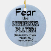 Décoration En Céramique Craignez le lecteur Synthétiseur (Dos)