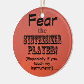 Décoration En Céramique Craignez le lecteur Synthétiseur (Gauche)