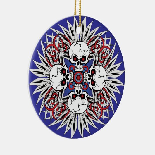 Décoration En Céramique Crânes primitifs (Droite)