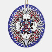 Décoration En Céramique Crânes primitifs (Gauche)