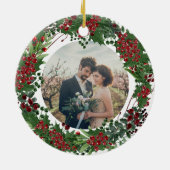 Décoration En Céramique Create your own First Christmas Together photo (Dos)