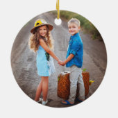 Décoration En Céramique Create Your Own Kids Photo Christmas (Dos)