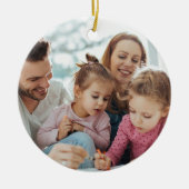 Décoration En Céramique Create Your Own Photo Custom Pic Double Sided (Devant)