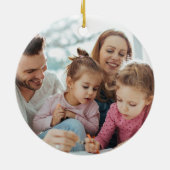 Décoration En Céramique Create Your Own Photo Custom Pic Double Sided (Dos)