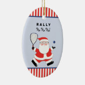 Décoration En Céramique Créatif Racquetball Noël Collectif (Droite)