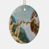 Décoration En Céramique Création d'Adam - Michaël Angelo 1475 - 1564 (Droite)