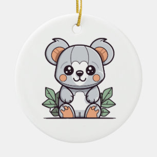 Décoration En Céramique Création de Koala Vector Magique Kawaii