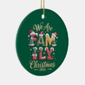 Décoration En Céramique Creative & Fun Family Christmas (Droite)