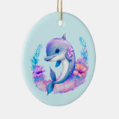 Décoration En Céramique Créature Mer Dauphin Cute (Droite)