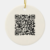 Décoration En Céramique Créer instantanément un code QR | Modifiable blanc (Devant)