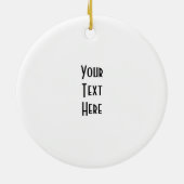 Décoration En Céramique ♪ ♪ Créer vos propres cadeaux ~ Customiser vide (Dos)