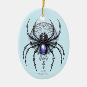 Décoration En Céramique Créez votre propre araignée mystique violette