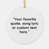 Décoration En Céramique Créez votre propre devis (Devant)