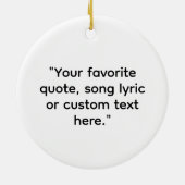 Décoration En Céramique Créez votre propre devis (Dos)