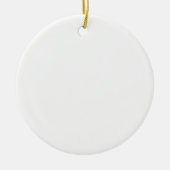 Décoration En Céramique Créez votre propre personnalisation blanche (Devant)