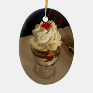 Décoration En Céramique Crème glacée à chaud Fudge Sundae