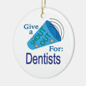 Décoration En Céramique Criez pour les dentistes (Gauche)