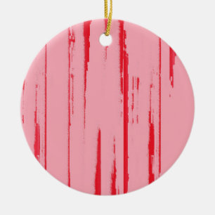 Décoration En Céramique Crimson Candy rose