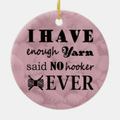 Décoration En Céramique Crochet - Fer Hoarder Artisanat (Dos)