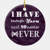 Décoration En Céramique Crochet - Fer Hoarder Artisanat (Dos)