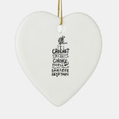 Décoration En Céramique Crocheter Crochet laine (Droite)