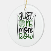 Décoration En Céramique Crocheting (Gauche)